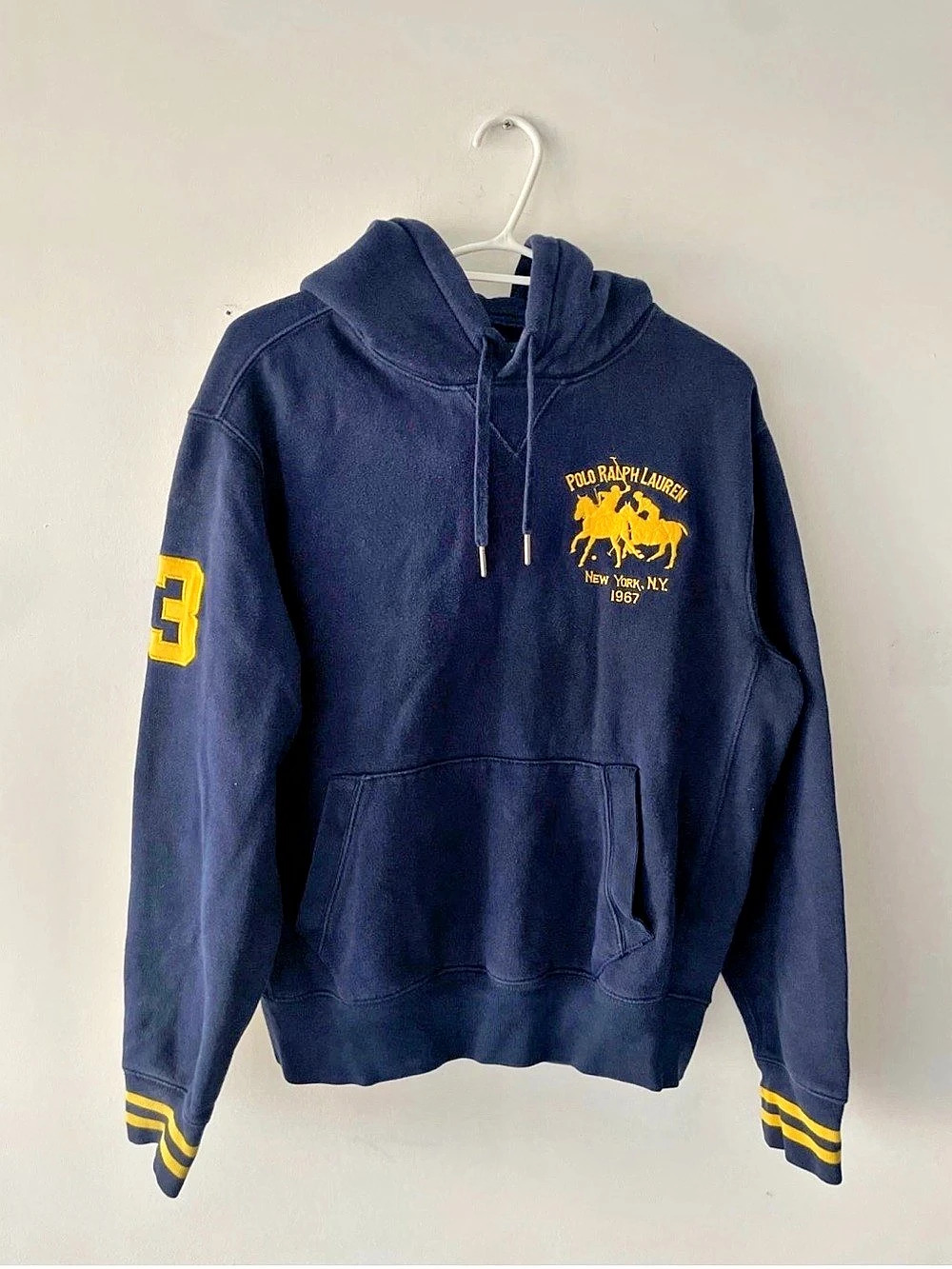 Vintage Polo Ralph Lauren New York N.Y. 1967 Hoodie Size M